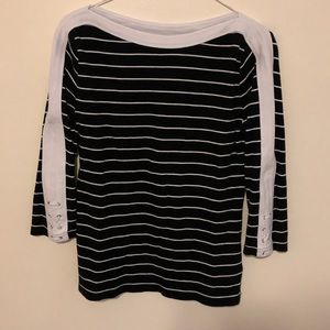 Striped Chaps top size small